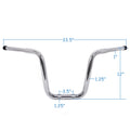 12" Fat Mini Ape Handlebar for Harley Road King (2014–2023) & FLFB FLSB FLSL FXBR FXBB