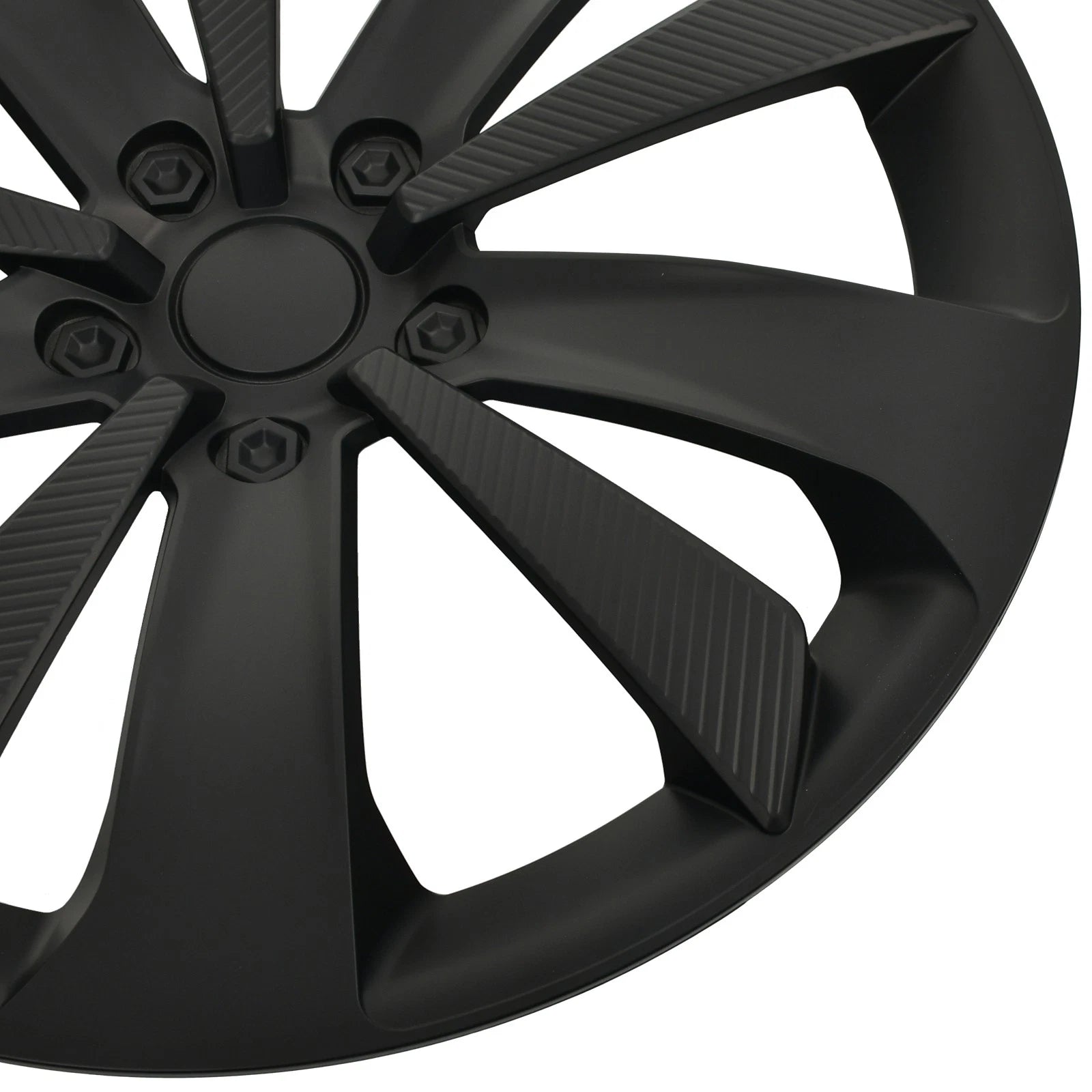 16" Custom Matt Black Hub Cap Wheel Cover 28811FL010 for Subaru Impreza (2017–2023)
