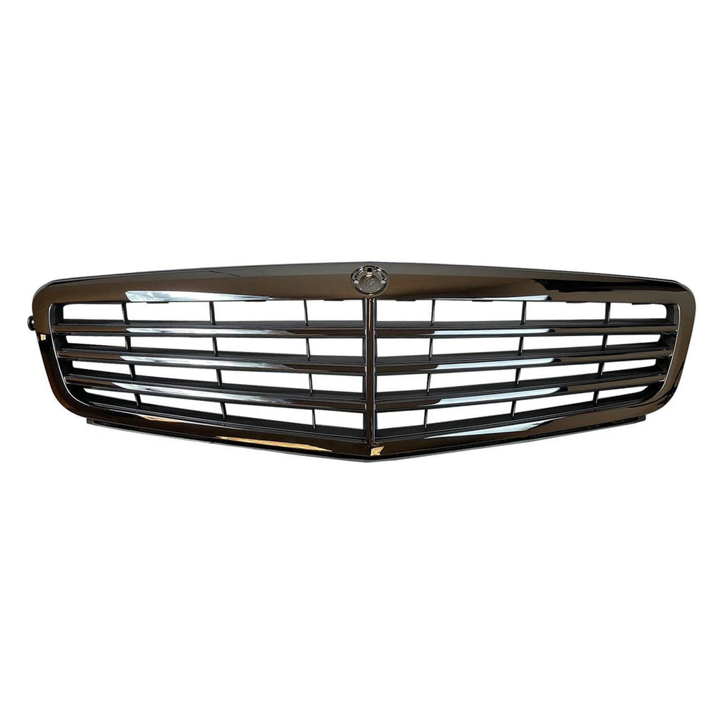 Chrome Front Bumper Grille for Mercedes-Benz W204 (2007–2014)