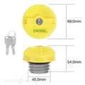 Fuel Cap for Toyota Hilux 4Runner LN130 LN60 LN61 4cyl 2.4L 2L 2.8L 3L 1984~1996