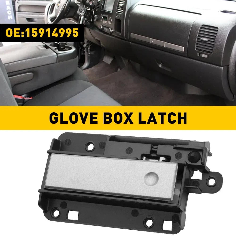 Upper Glove Box Door Latch Handle for Silverado Sierra 1500 2500HD (2007–2013)