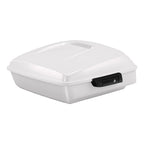 Chopped Trunk Luggage for Harley Touring Glide (2014–2026) White Onyx Pearl