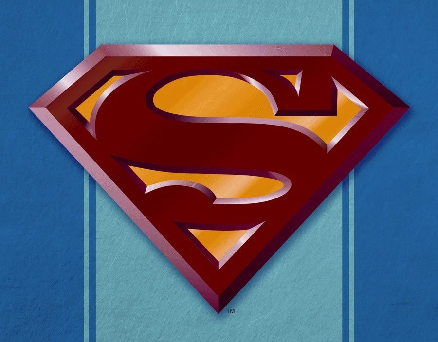 Vintage Replica Tin Metal Sign for Superman Comic (1484)