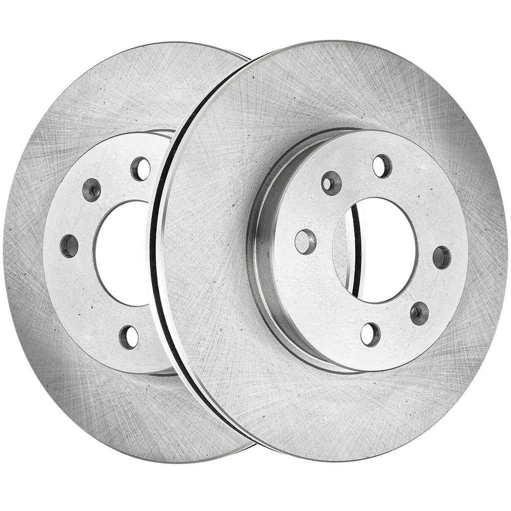Front Disc Brake Rotors for Hyundai Accent, Kia Rio (2006–2011)