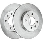 Front Disc Brake Rotors for Hyundai Accent, Kia Rio (2006–2011)