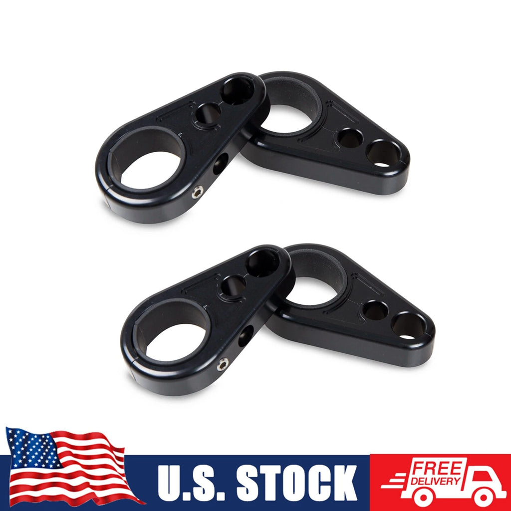 Set of 4 Aluminum Brake Line Hose Clamps for Yamaha Raptor 250 350 660 700
