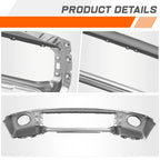 Steel Front Bumper Face Bar for Toyota Tundra (2007–2013) Chrome, Parking Sensor Hole