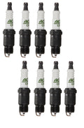 Set of 8 Spark Plugs for Lincoln Continental, Ford Mustang Custom 500 (V8)
