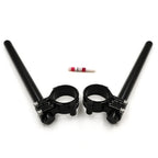 CNC 22mm Handlebars for Universal Motorcycles (Riser Fork Clip-Ons)
