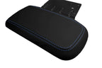 Leather Console Lid Armrest Cover for Mitsubishi Eclipse (2006–2012) Blue Stitch