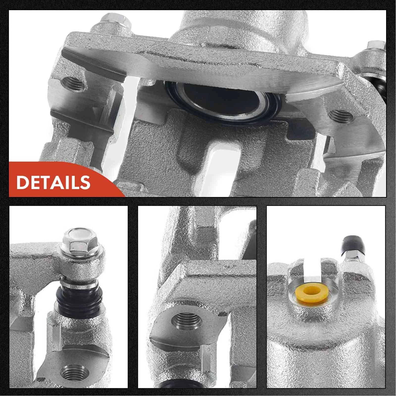 Ceramic Brake Pads & Calipers Set for Ford Edge Lincoln MKX (2007-2018)