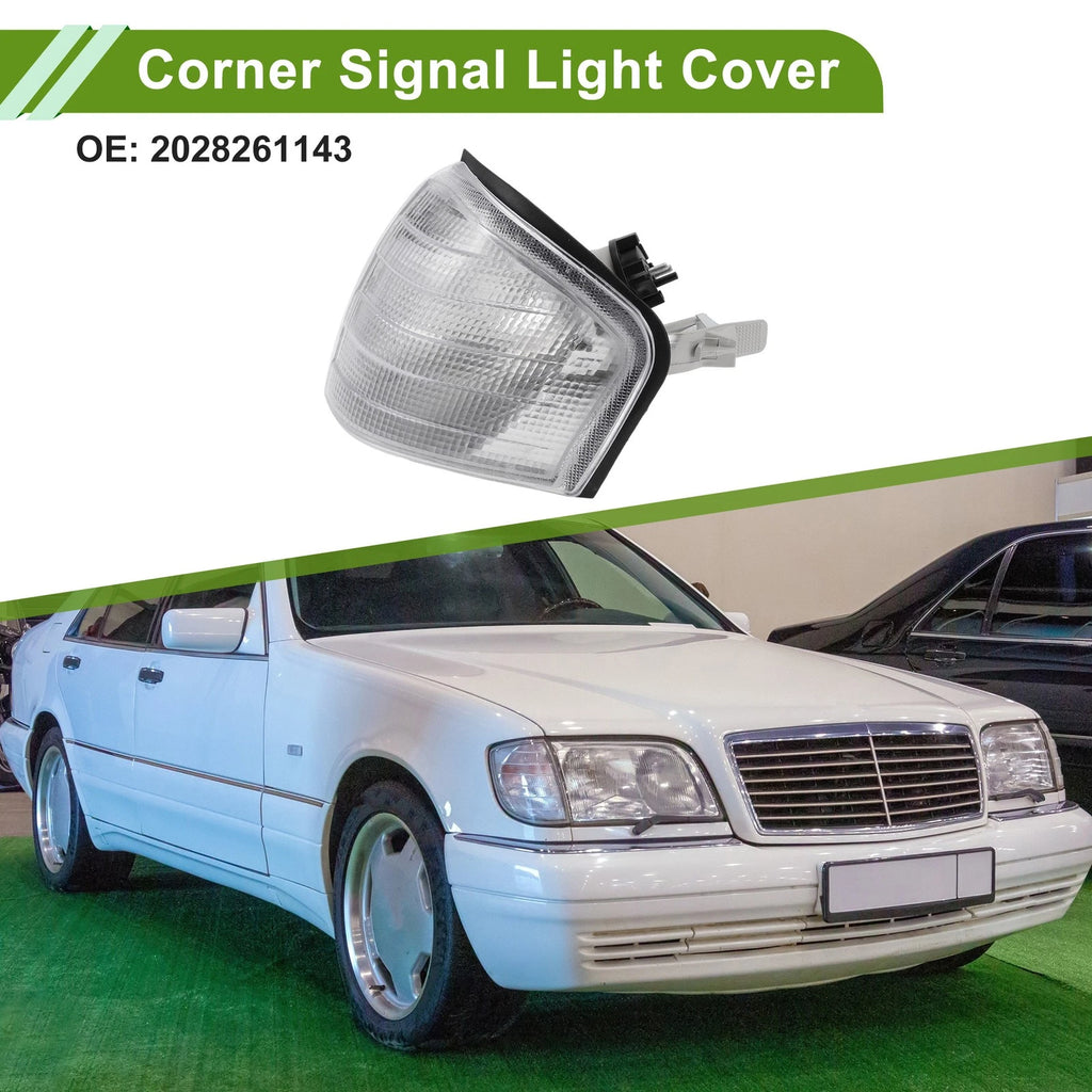 1Pc Left Corner Signal Light Cover for Mercedes-Benz (1994–2000) No.2028261143
