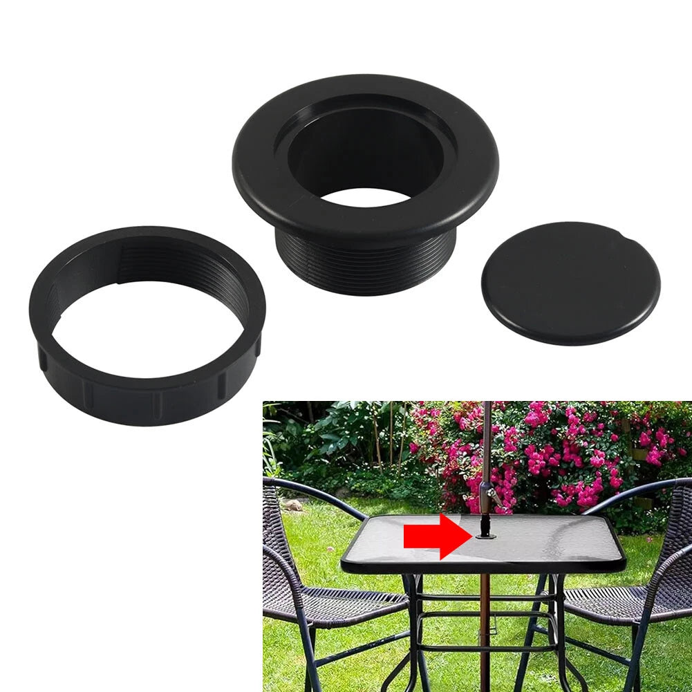 Set of 4 Umbrella Hole Ring Plug Caps for Outdoor Tables