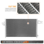 A/C Condenser for Acura RSX (2002–2006) Aluminum Core Replacement