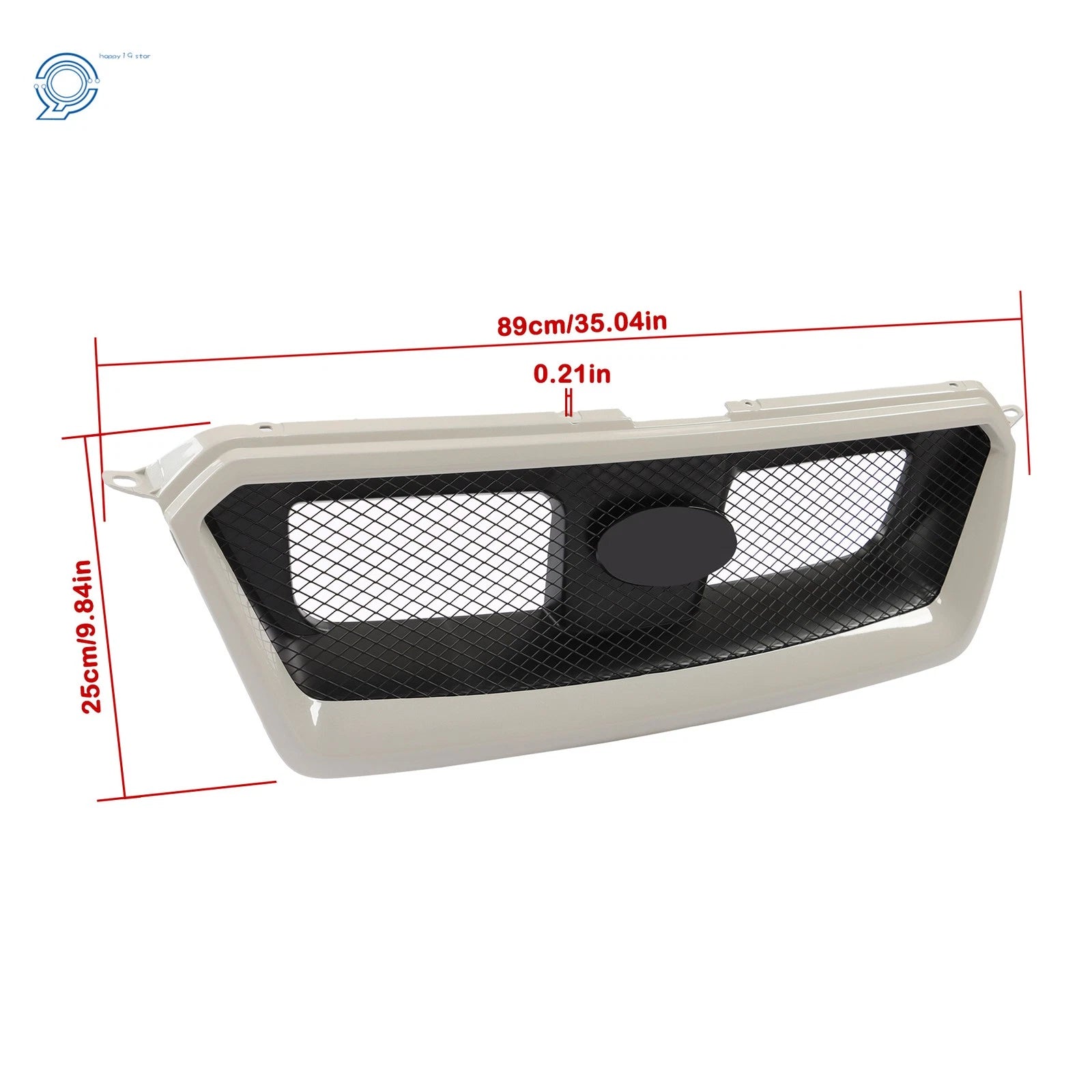 Front Bumper Upper Grille for Subaru Impreza Crosstrek (2012-2017) White