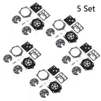 Set of 5 Carburetor Gasket Kits for Husqvarna 44 140S 240S 444 Walbro K10-HDC