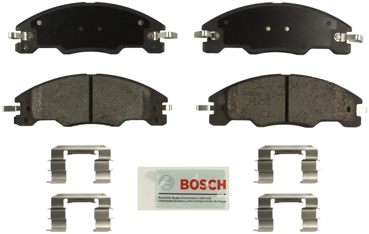 Front Blue Disc Brake Pads with Hardware for Ford Focus (2008–2011) Bosch BE1339H