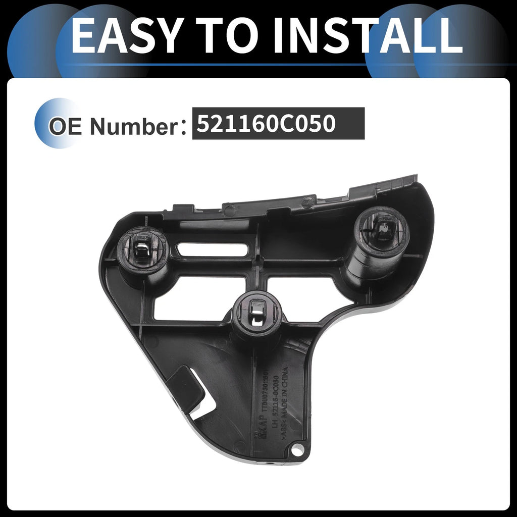 1 Pc Left Front Bumper Support Bracket No. 521160C050 for Toyota Tundra (2007–2014)