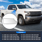 Right Lower Mirror Glass for Chevy Silverado & GMC Sierra 1500 2500HD 3500HD