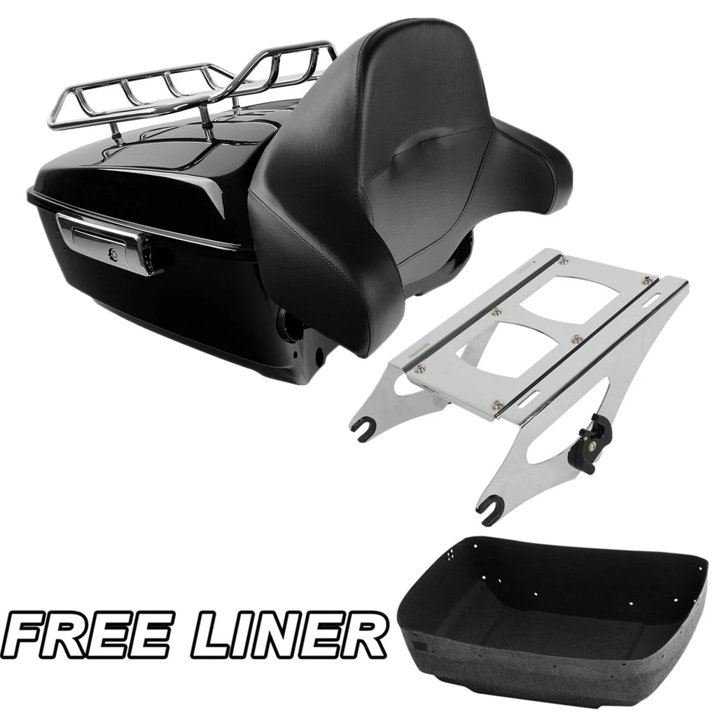 Trunk Mount Rack for Harley Davidson Touring Street Road Glide (2014–2026)