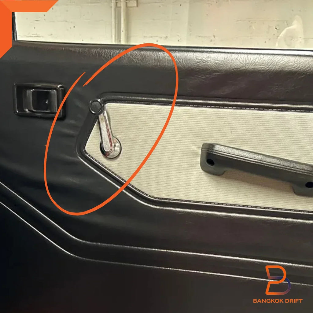 Chrome Folding Window Crank Handle for Nissan Datsun 720 (1979-1991)