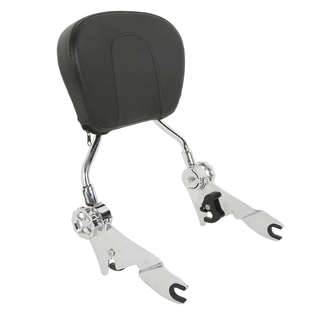 Sissy Bar Luggage Rack Docking for Harley Road Glide (2009–2013) Chrome