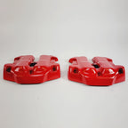 Upper Rocker Cover Boxes for Harley Davidson M8 (2017–2023) - Fresh Powder Coated Red