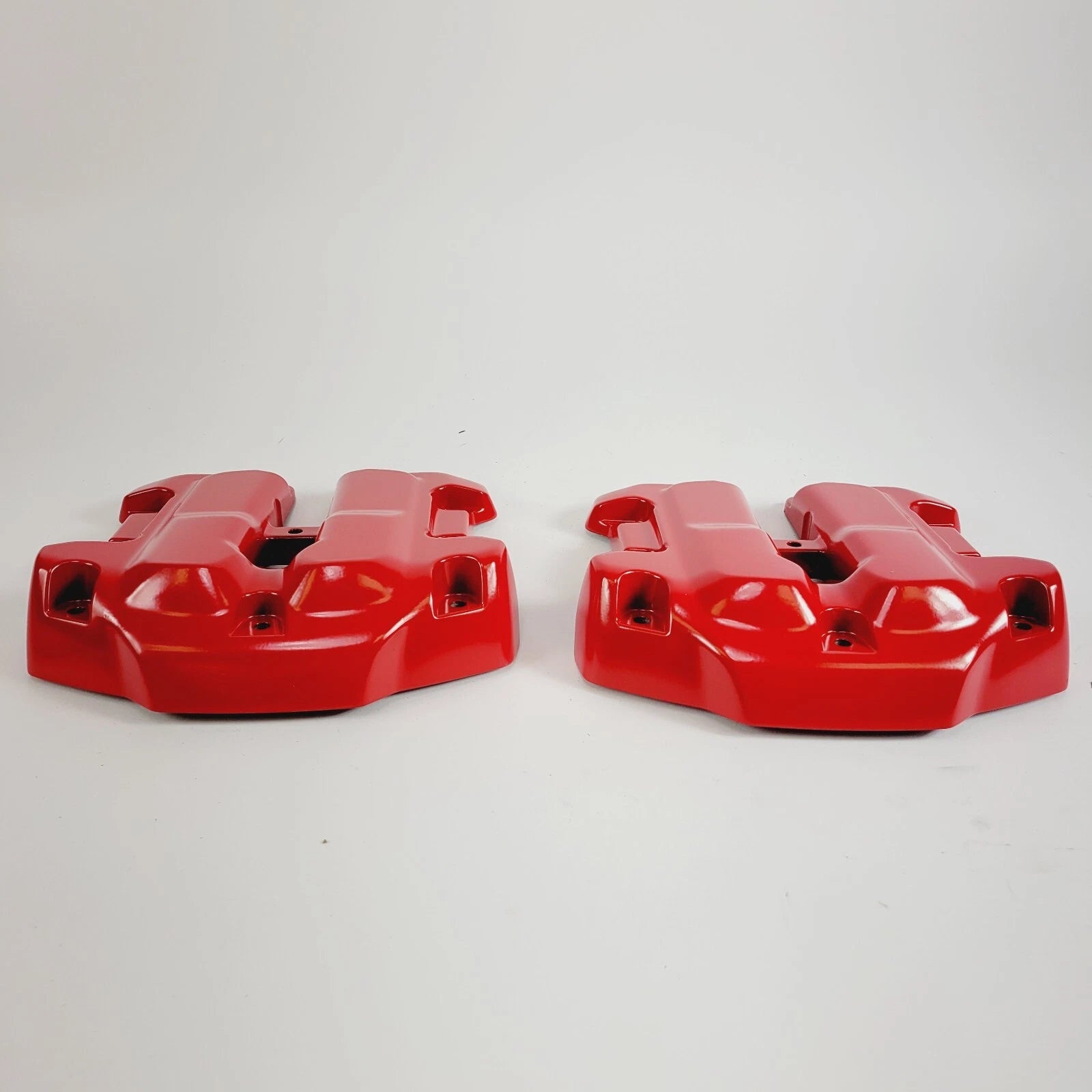 Upper Rocker Cover Boxes for Harley Davidson M8 (2017–2023) - Fresh Powder Coated Red
