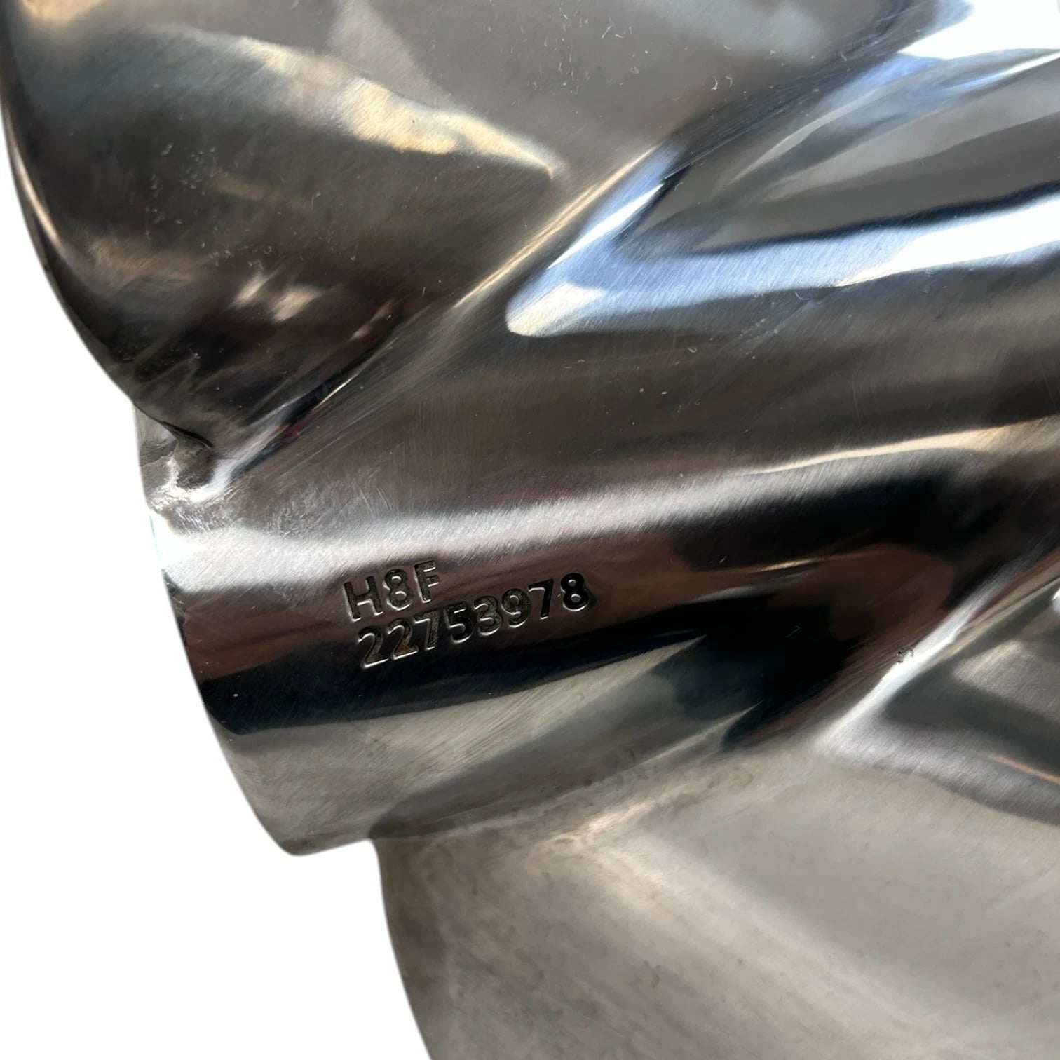 Front 3 Blade Stainless Steel Duo Propeller for Volvo Penta (22753978, H8F)