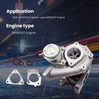 Turbocharger 49335-00880 for Nissan Juke 1.6L MR16DDT (2010–2016)