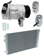 A/C Compressor Kit with Condenser for GMC Acadia 3.6L (2013–2017)