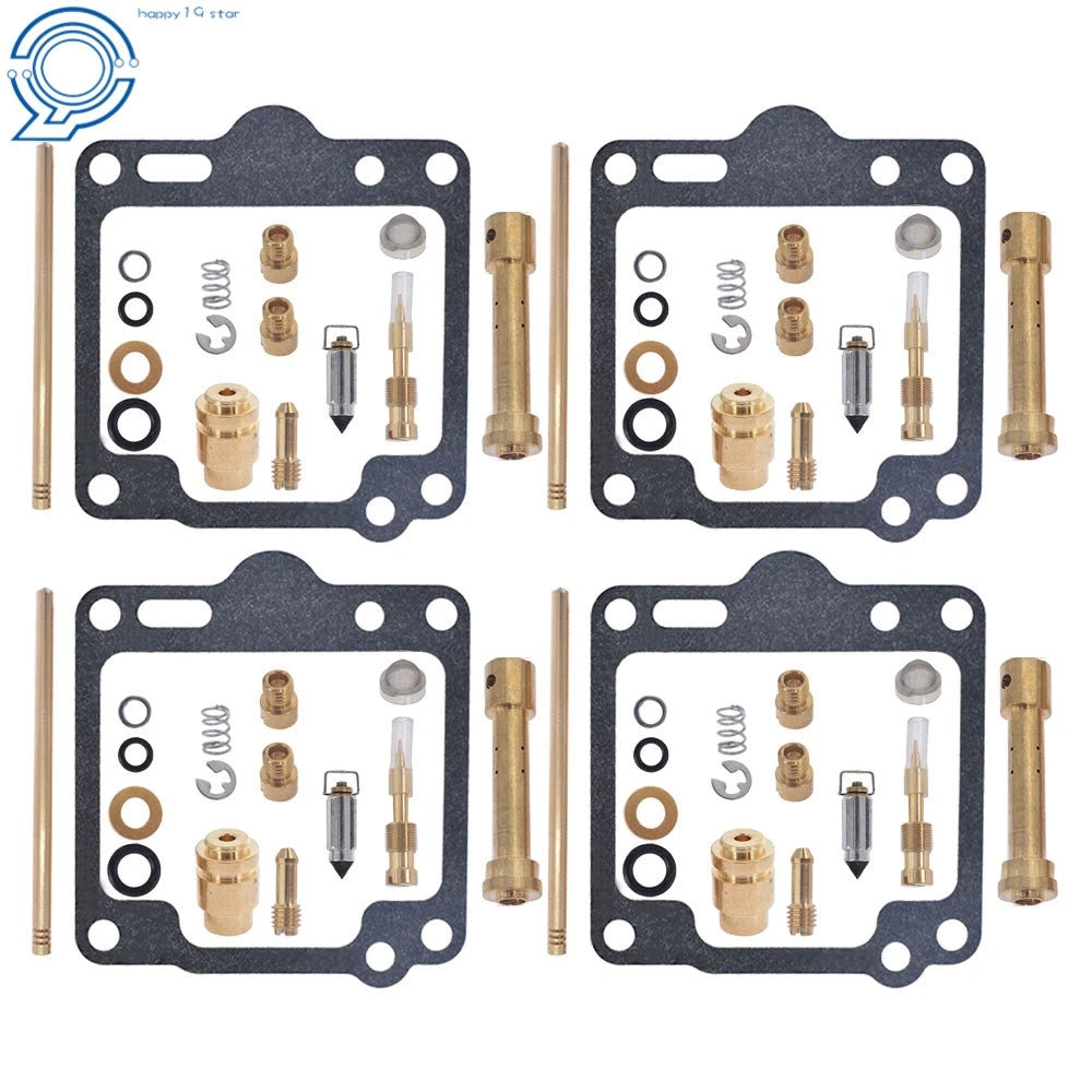 Set of 4 Carburetor Repair Kits for Suzuki GS650E GS650G GS650GL (1983–1989)