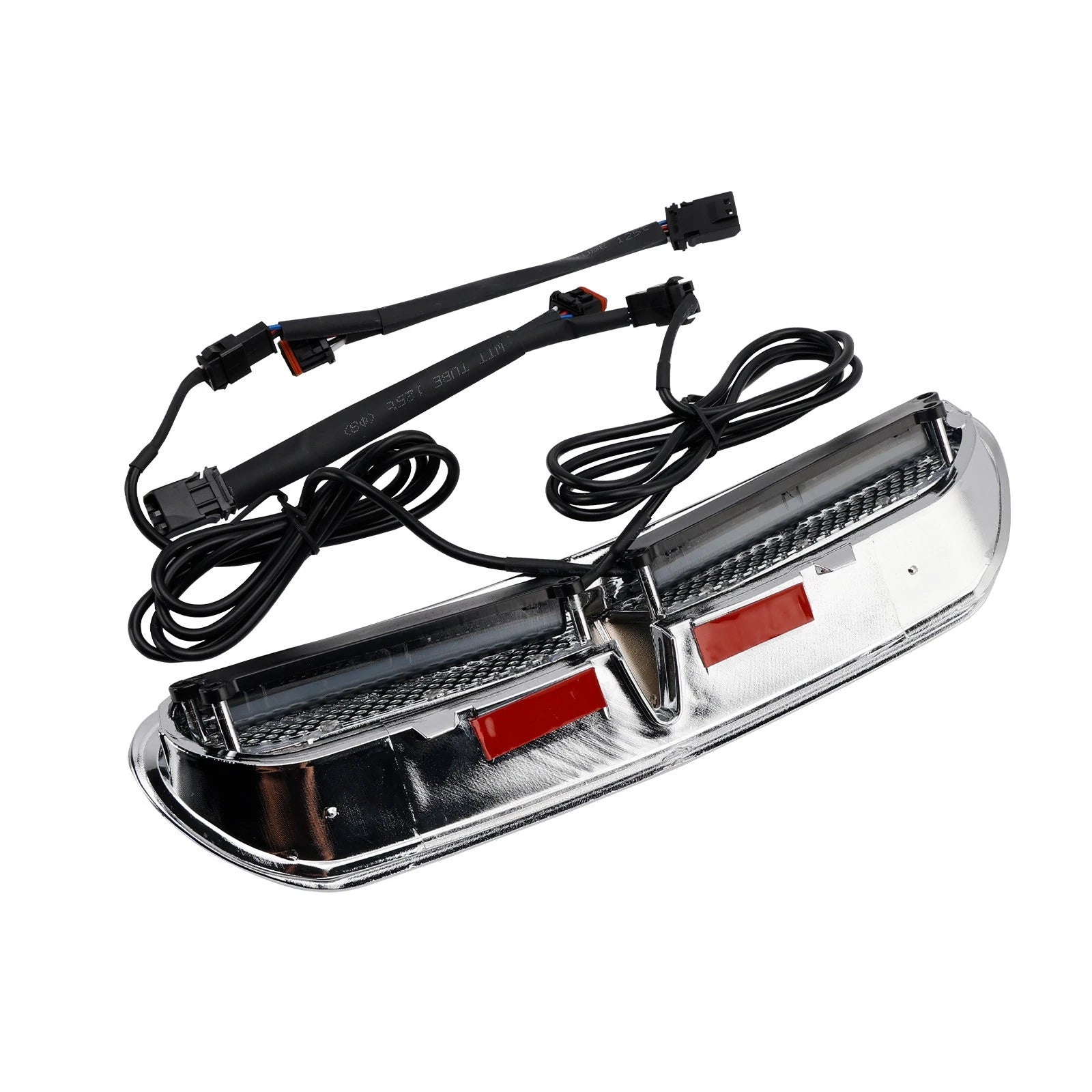 Front Fairing Air Vent LED Light for Touring Street Glide (2014–2024) Chrome