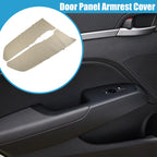 Set of 2 Front Door Panel Armrest Covers for Honda Accord (2008–2012) Beige