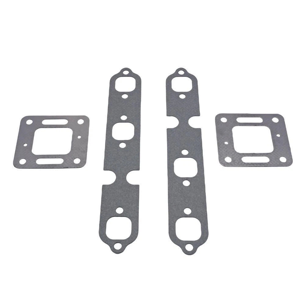 Exhaust Gasket Manifold Kit with Elbow Gasket for Mercruiser 4.3L V6 (27-41813)