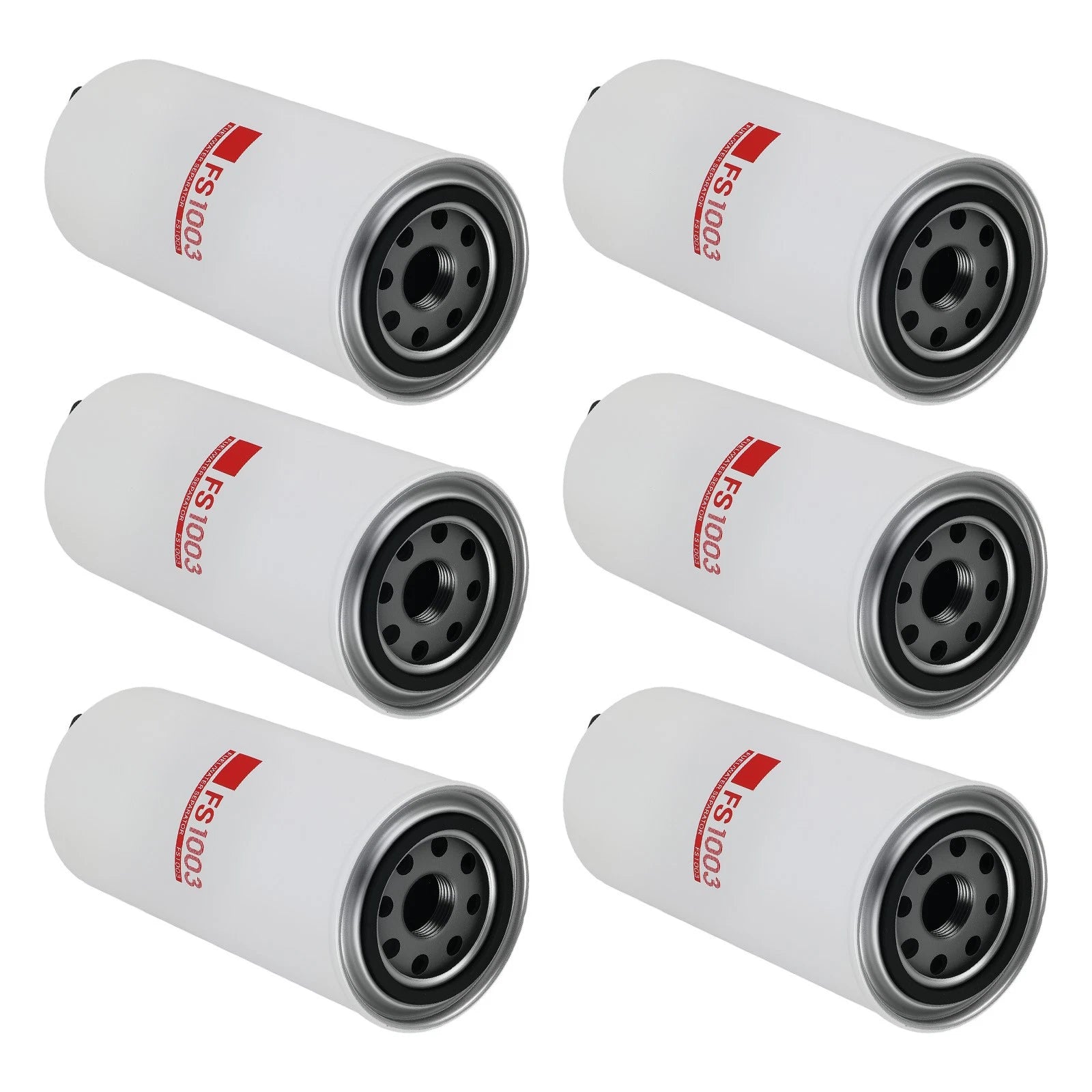 Set of 6 Fuel Filters for Kenworth Autocar Sterling (1985–2017)