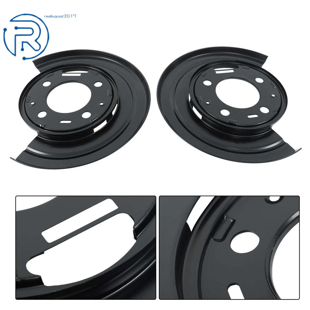 Rear Brake Dust Shield Backing Plates for Ford F250 F350 Excursion
