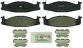 Bosch Front QuietCast Brake Pads with Hardware for