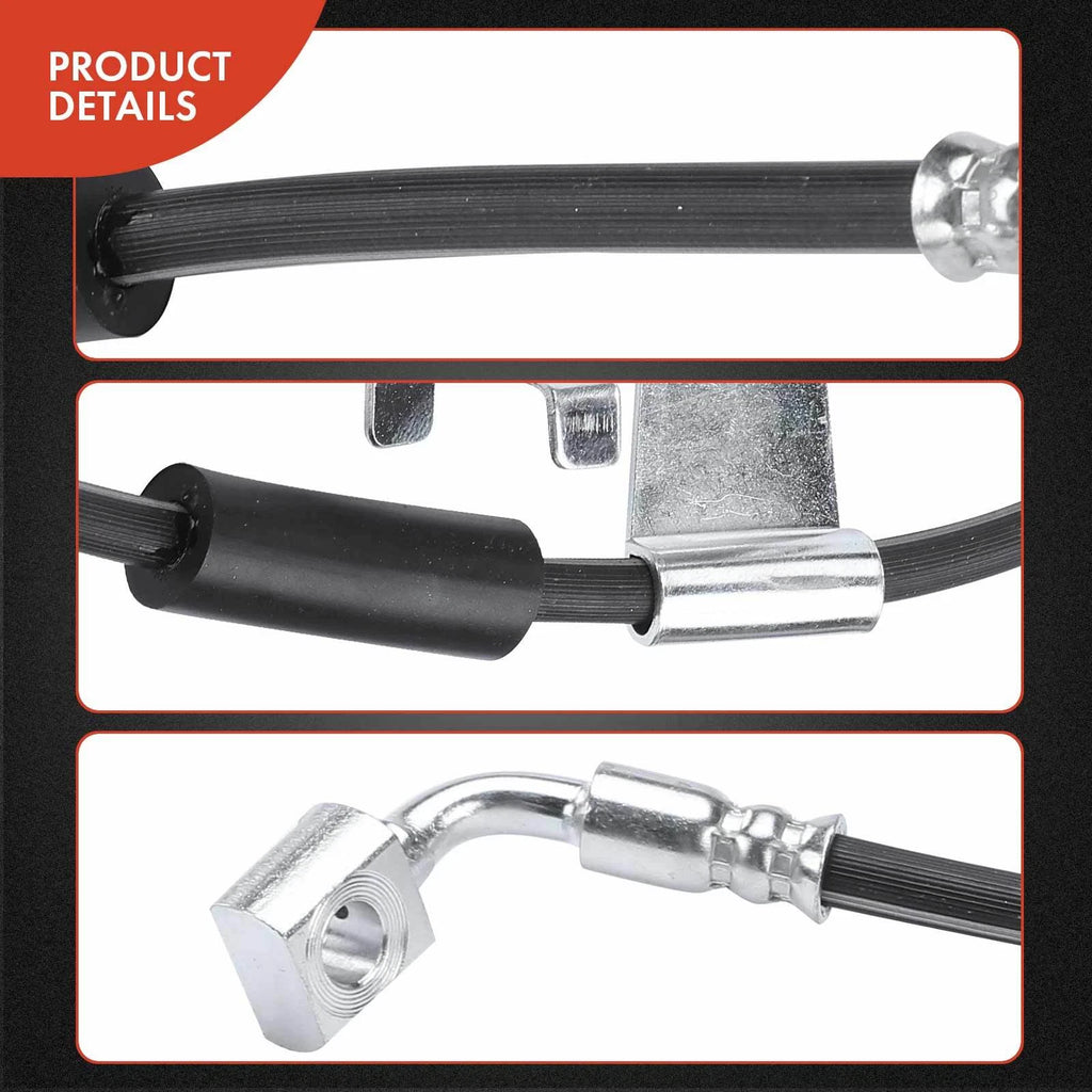 Front Left Brake Hydraulic Hose for Cadillac Escalade, Chevy Tahoe (2002â2020)