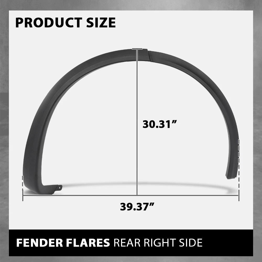 Rear Right Fender Flare for Tesla Model X (2016–2023)
