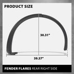 Rear Right Fender Flare for Tesla Model X (2016–2023)