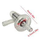 Inline Clear Gas Filter for Quad Scooter
