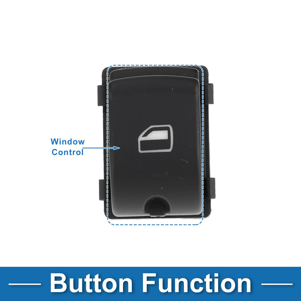 Passenger Side Power Window Switch for Audi A4 A6 (1996–2006)