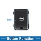 Passenger Side Power Window Switch for Audi A4 A6 (1996–2006)