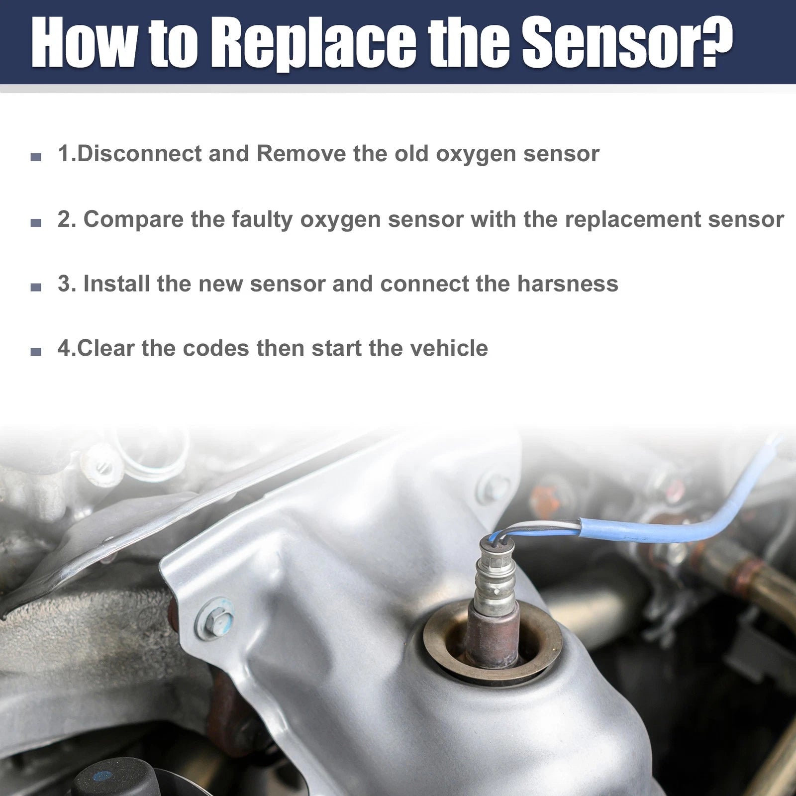 O2 Oxygen Sensor for Nissan Altima 2.5L (2004–2006) & Infiniti