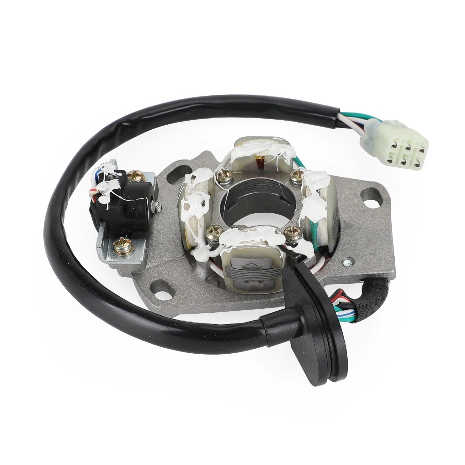 Stator Generator Base Assy for Yamaha YZ125 YZ125X (2005–2021) 1C3-85560-10-00