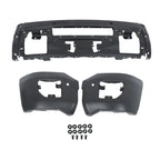 Split Style Front Bumper for GMC Sierra 2500 HD 3500 HD (2015–2019) Black