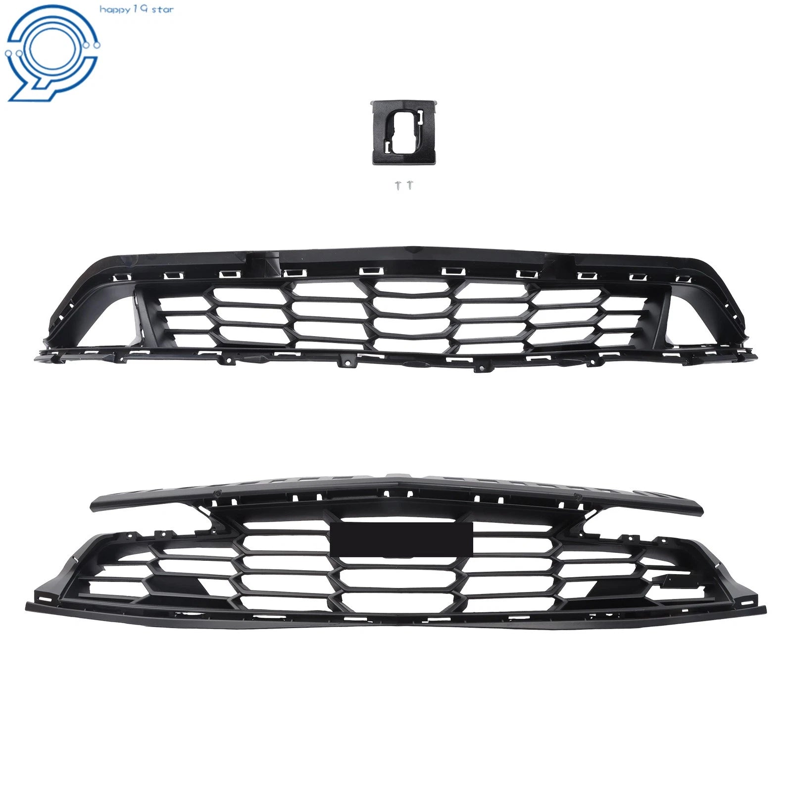 Front Bumper Upper and Lower Grill for Chevrolet Camaro RS (2019–2024)