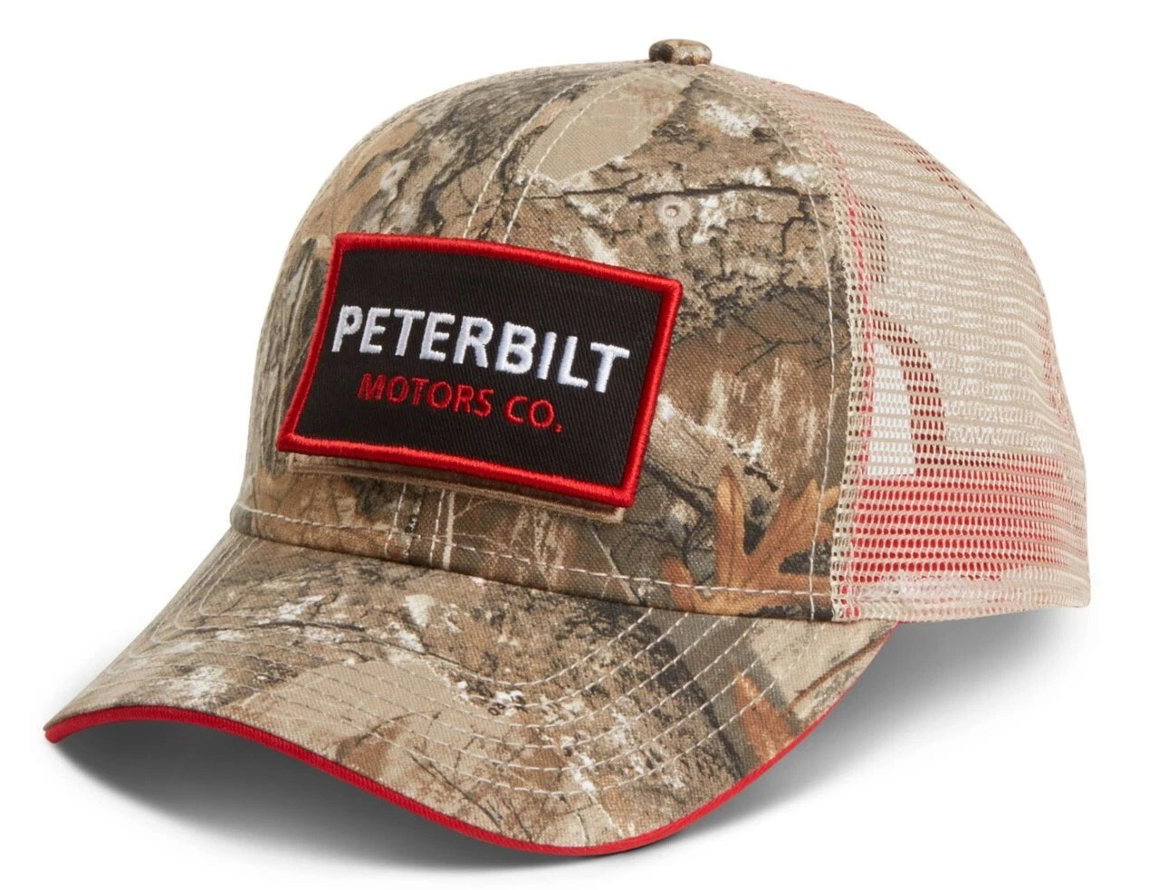 Camo Mesh Cap for Peterbilt Trucks (Fits All Models)