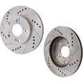 Rear Brake Disc Rotors for Mazda 3 Sport (2009–2010)